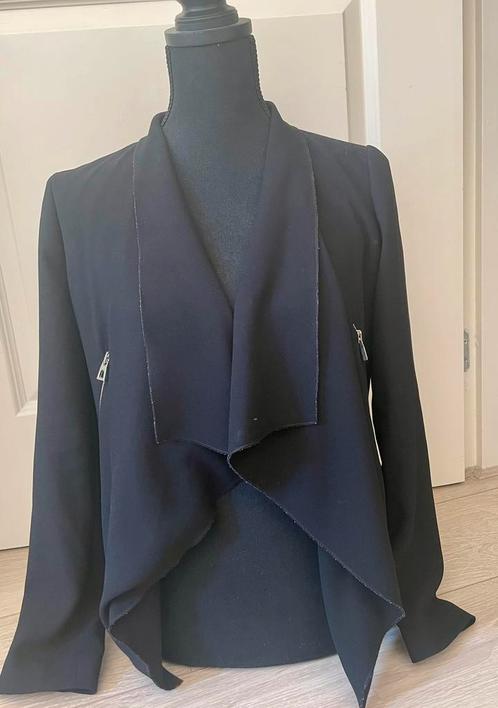 Zara zwarte gedrapeerde zomerjas zomer jasje jas, Kleding | Dames, Jassen | Zomer, Gedragen, Maat 34 (XS) of kleiner, Zwart, Ophalen