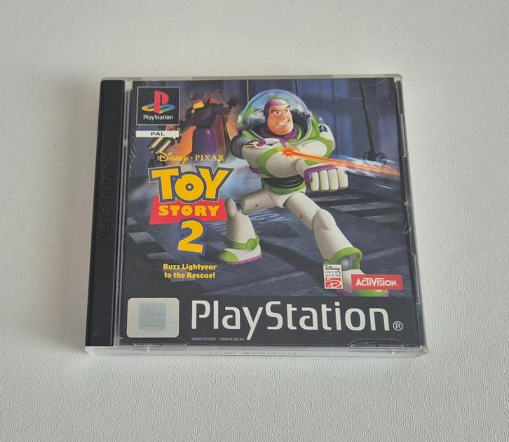 Toy Story 2 Sony Playstation 1 PS1 Game Compleet, Spelcomputers en Games, Games | Sony PlayStation 1, Gebruikt, Avontuur en Actie