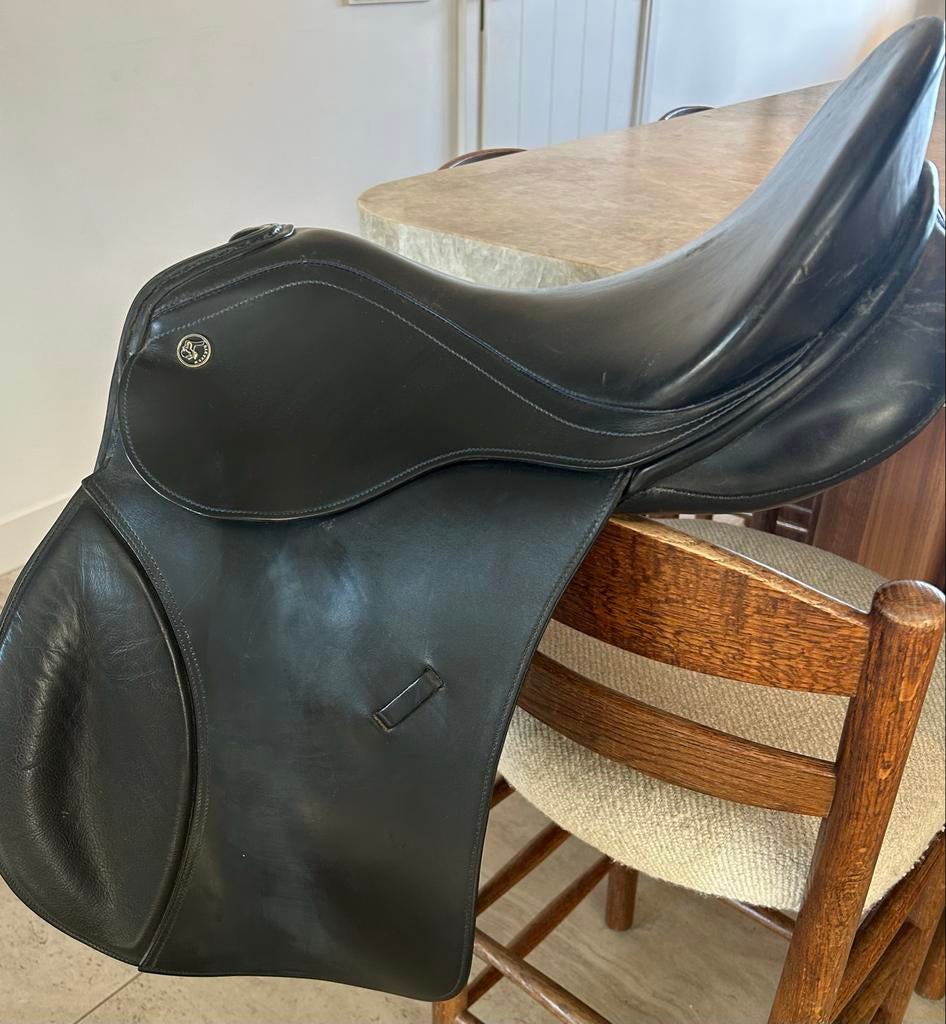 Kieffer zadel 17 inch veelzijdigheidszadel, Ophalen of Verzenden, Gebruikt, Recreatie