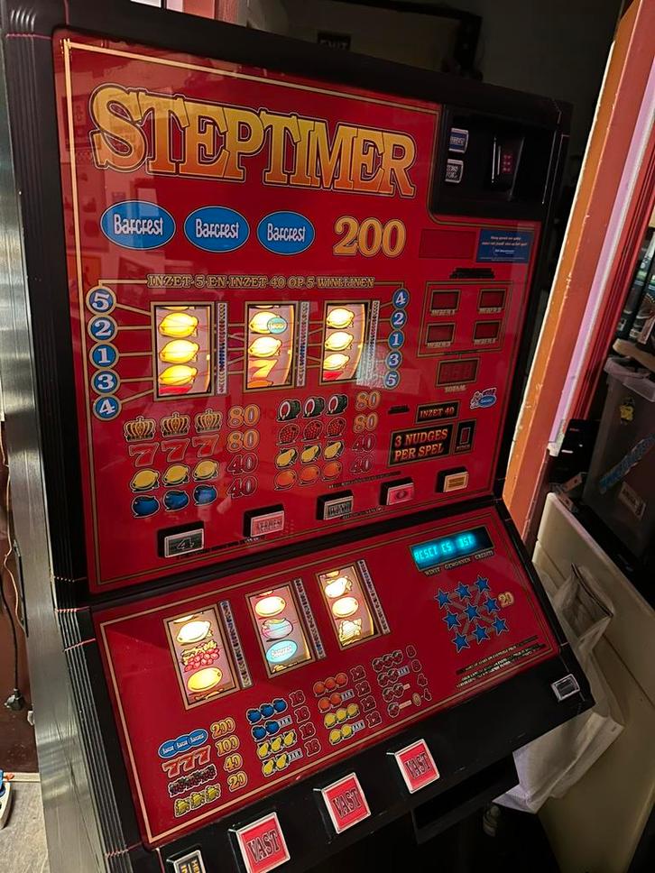 Steptimer Gokkast, Verzamelen, Automaten | Gokkasten en Fruitautomaten, Gebruikt, Euro, Met sleutels, Ophalen