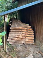 Droog Eiken schaaldelen, ca 5cm dik, 100x410cm, Doe-het-zelf en Verbouw, Hout en Planken, Ophalen, Eiken, Nieuw, Plank