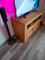 Eiken houten TV meubel, Huis en Inrichting, Ophalen, 100 tot 150 cm, Minder dan 100 cm, Modern