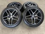 21 inch originele AMG velgen + zomerbanden Mercedes GLE, Gebruikt, Banden en Velgen, Mercedes, Personenwagen
