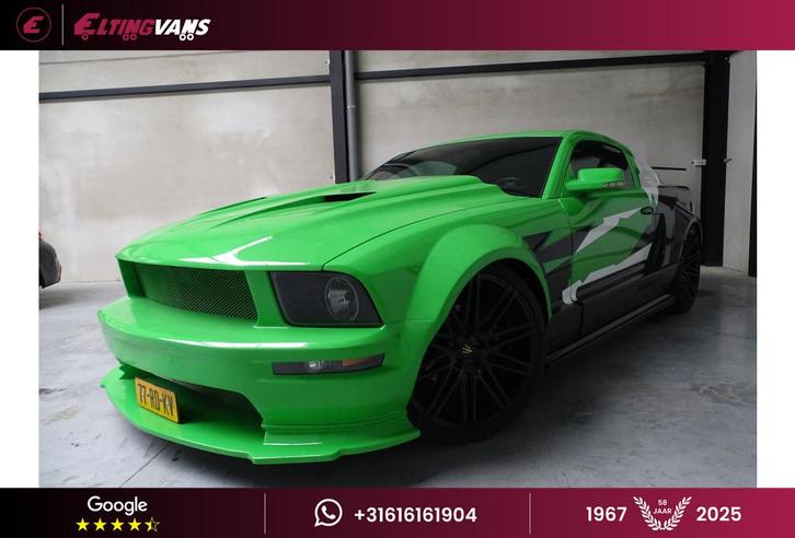Ford USA Mustang V8 GT Wide body 470 PK (bj 2005, automaat), Auto's, Ford Usa, Bedrijf, Te koop, Mustang, ABS, Airbags, Airconditioning