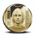 Johan Cruijff 10 euro goud 2017 herdenkingsmunt proof, Ophalen, Euro's, Losse munt, Goud