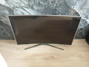 Defecte Samsung curved televisie model UE55MU6640S beschikbaar voor biedingen