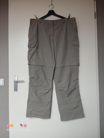 broek 2x afritsbare pijpen kaki-groen human nature maat xxl beschikbaar voor biedingen