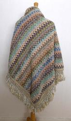 Ethnic mooie kleuren grote poncho/top! L/XL, Verzenden, Zo goed als nieuw, Maat 42/44 (L), Bruin