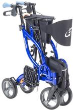 Rollator Rolstoel Airco Fusion 2 in 1, Diversen, Rollators, Ophalen of Verzenden, Opvouwbaar, Zo goed als nieuw