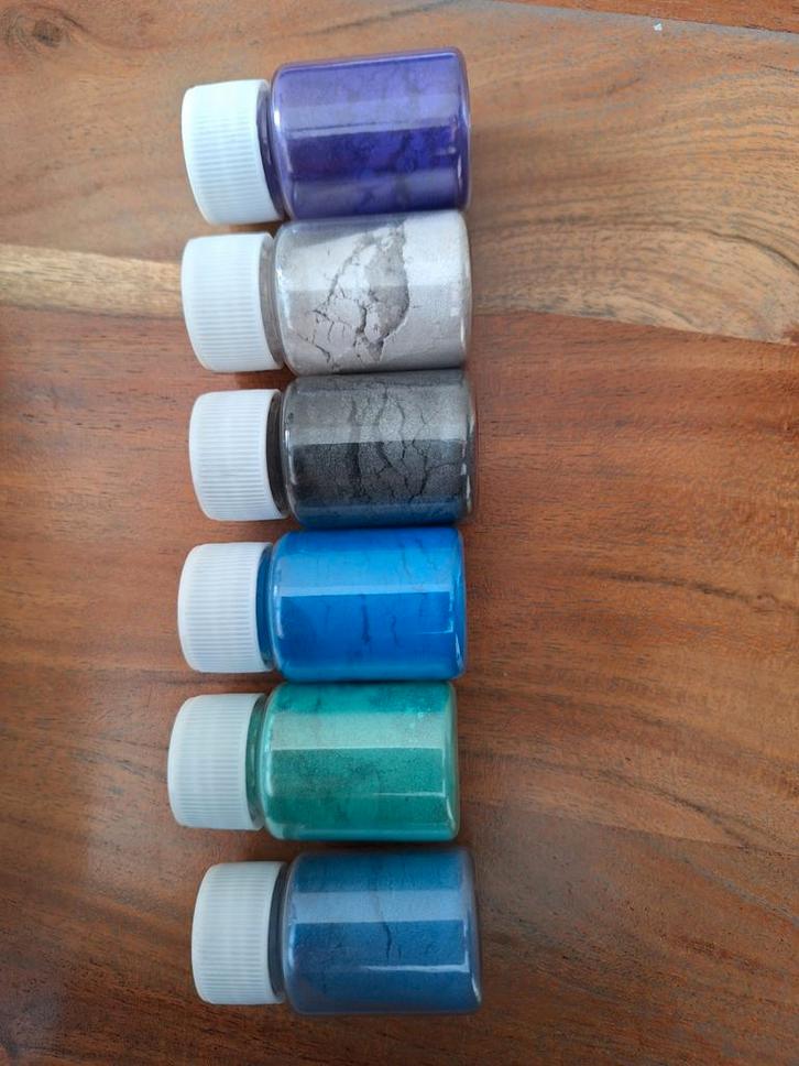 Mica Poeder Kleuren Set, Hobby en Vrije tijd, Schilderen, Nieuw, Ophalen of Verzenden