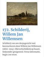 Schilderij Willem Jan Willemsen, Ophalen of Verzenden