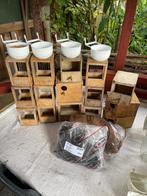 Diverse nestkasten voerbakken voerton, Dieren en Toebehoren, Vogels | Overige Vogels, Meerdere dieren