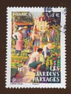 FRANKRIJK jaar 2023 rondstempel TUIN, Postzegels en Munten, Postzegels | Europa | Frankrijk, Verzenden