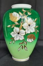 Groene porseleinen vaas Wallendorf, Ophalen of Verzenden