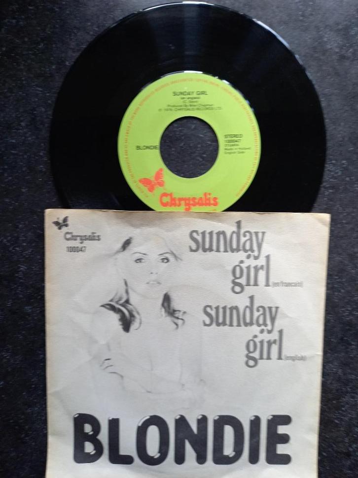 Blondie - Sunday Girl 1978, Cd's en Dvd's, Vinyl Singles, Gebruikt, Single, Pop, 7 inch, Ophalen of Verzenden