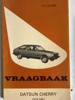 Vraagbaak datsun cherry  1979 -1981, Ophalen of Verzenden