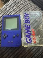 Game Boy Pocket - Blauw, Ophalen, Gebruikt, Game Boy Pocket, Met beschermhoes of tas