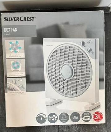 Silvercrest Box Fan beschikbaar voor biedingen