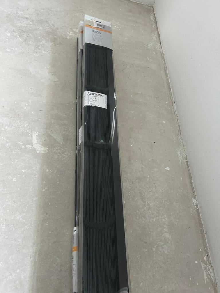 Jalousie 180/175 cm NIEUW 3x, Ophalen, Zwart, 150 tot 200 cm, Nieuw