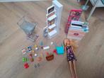 Mattel barbie supermarkt met barbie, Kinderen en Baby's, Speelgoed | Poppen, Ophalen of Verzenden, Zo goed als nieuw, Barbie