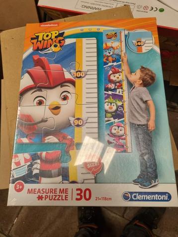 Nieuw: Partij 72 Clementoni Top Wing puzzel meetlat > 3 jaar beschikbaar voor biedingen