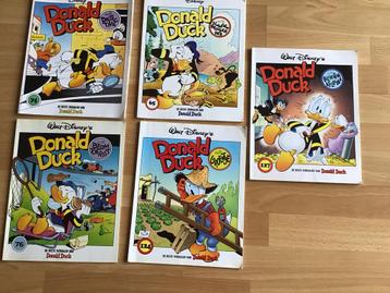 5 Donald Duck als stripboeken nr 65, 74, 76, 124 en 127 beschikbaar voor biedingen