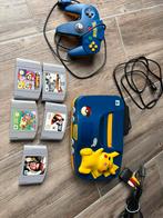 Nintendo 64 pokemon editie, Spelcomputers en Games, Spelcomputers | Nintendo 64, Ophalen of Verzenden, Zo goed als nieuw, Met 1 controller