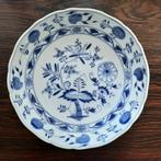 antieke Zwiebelmuster schaal - handbeschilderd - Ø 25,5 cm, Antiek en Kunst, Antiek | Porselein, Ophalen
