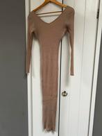 Zara Jurk Maat S, Beige, Ophalen of Verzenden, Zo goed als nieuw, Maat 36 (S)