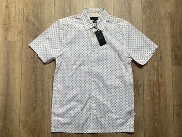 Ted Baker Overhemd wit print regular fit maat 2= S/46 beschikbaar voor biedingen