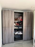 Grote kledingkast met IKEA lades en verlichting, Huis en Inrichting, Kasten | Kledingkasten, Overige materialen, Gebruikt, 200 cm of meer