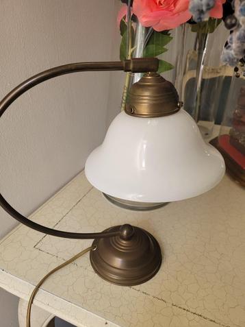 Vintage metalen tafellamp bureau lamp foto 1 t/m 5 beschikbaar voor biedingen