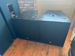 2 stuks TL1500 (15inch) subwoofer Turbosound, Subwoofer, ., Zo goed als nieuw, Turbosound