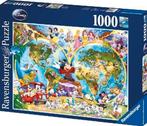 Ravensburger - Disney's Wereldkaart - 1000 st. (AANBIEDING), Hobby en Vrije tijd, Ophalen of Verzenden, 500 t/m 1500 stukjes, Nieuw
