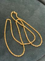 14KT Goud - 32.9 Gram - Ketting - KONING, Sieraden, Tassen en Uiterlijk, Kettingen, Ophalen, Nieuw, Goud, Goud