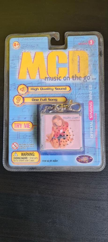 Britney Spears MCD Muziek Sleutelhanger (1998), Verzamelen, Muziek, Artiesten en Beroemdheden, Nieuw, Gebruiksvoorwerp, Ophalen of Verzenden