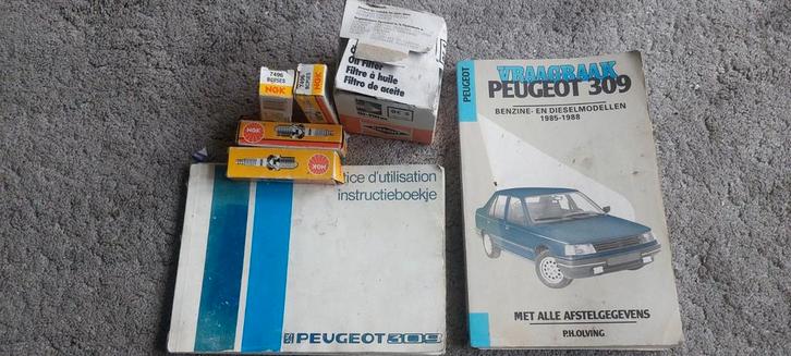 Peugeot 309 Onderdelen: Vraagbaak, Oliefilter, Bougies, Auto-onderdelen, Motor en Toebehoren, Peugeot, Gebruikt, Ophalen of Verzenden