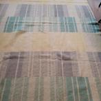 Aabe wollen deken - 160x135cm - Geel, groen, grijs, Grijs, Gebruikt, 100 tot 150 cm, 150 tot 200 cm