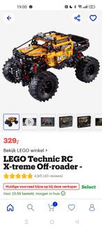 Lego technic rc Xtreme offroad bestuurbare auto, Auto offroad, Elektro, Ophalen of Verzenden, Zo goed als nieuw