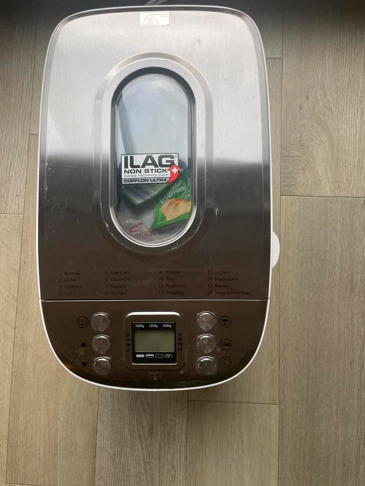 Silvercrest Broodbakmachine - Zo Goed Als Nieuw!, Witgoed en Apparatuur, Broodbakmachines, Zo goed als nieuw, Met timer, 1200 tot 1600 gram deeg