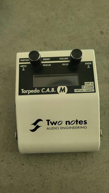Two notes Torpedo CAB M beschikbaar voor biedingen