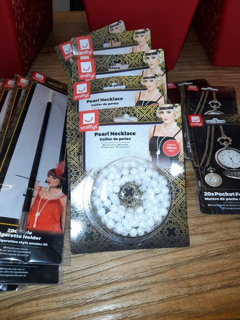 Charleston Accessoires Set, Carnaval, Smiffys, Nieuw, Ophalen of Verzenden