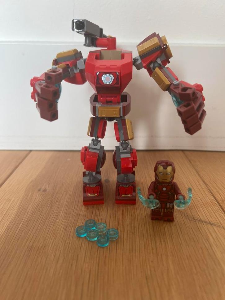 LEGO Marvel Avengers Iron Man Mech - 76140, Kinderen en Baby's, Speelgoed | Duplo en Lego, Gebruikt, Lego, Complete set, Ophalen of Verzenden