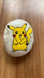 Beschilderde steen pokemon, Ophalen of Verzenden, Zo goed als nieuw