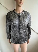 Isabel Marant x H&M bomberjack maat 36 reversible zilver, Overige kleuren, Ophalen of Verzenden, Zo goed als nieuw, Isabel Marant x h&m