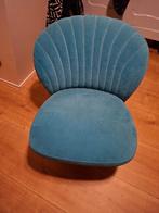 Cocktail Stoeltje - turquoise, Huis en Inrichting, Stoelen, Ophalen, Hout, Blauw, Vintage