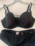 SAPPH SETJE, zwart met rood, mt xl en 85E, Sapph, Ophalen of Verzenden, Zwart, BH
