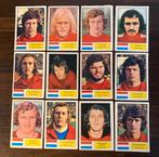 16 vintage voetbalplaatjes, Ophalen of Verzenden, Gebruikt, Poster, Plaatje of Sticker