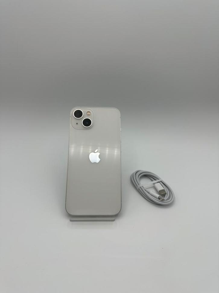 Iphone 13 - 128 GB (Wit) - Zeer Nette Staat!, Telecommunicatie, Mobiele telefoons | Toebehoren en Onderdelen, Gebruikt, Apple iPhone