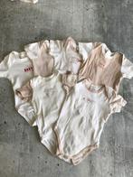 Bambino romper 6 stuks maat 74 80 wit beige zomer korte mouw, Nacht- of Onderkleding, Jongetje of Meisje, Ophalen of Verzenden